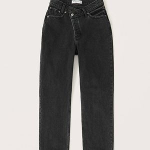 NWT Abercrombie The Dad High Rise